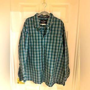 Mens long sleeve western cut shirt